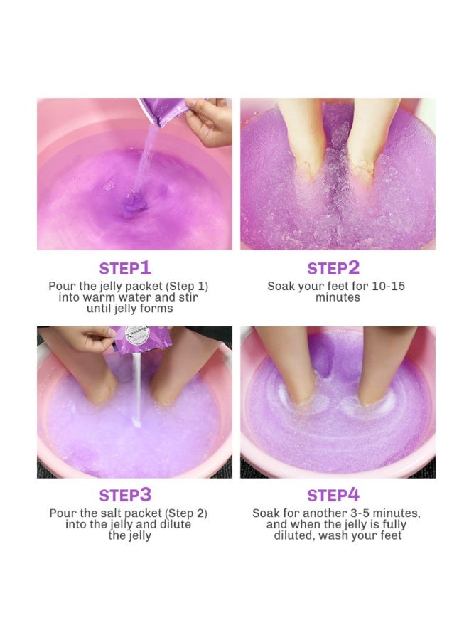 Amora Bubble SPA 2in1 Jelly Spa Pedicure & Manicure – Lavender - Image 2